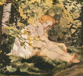 Konstantin Somov girl under the sun Art A4 Photo Print