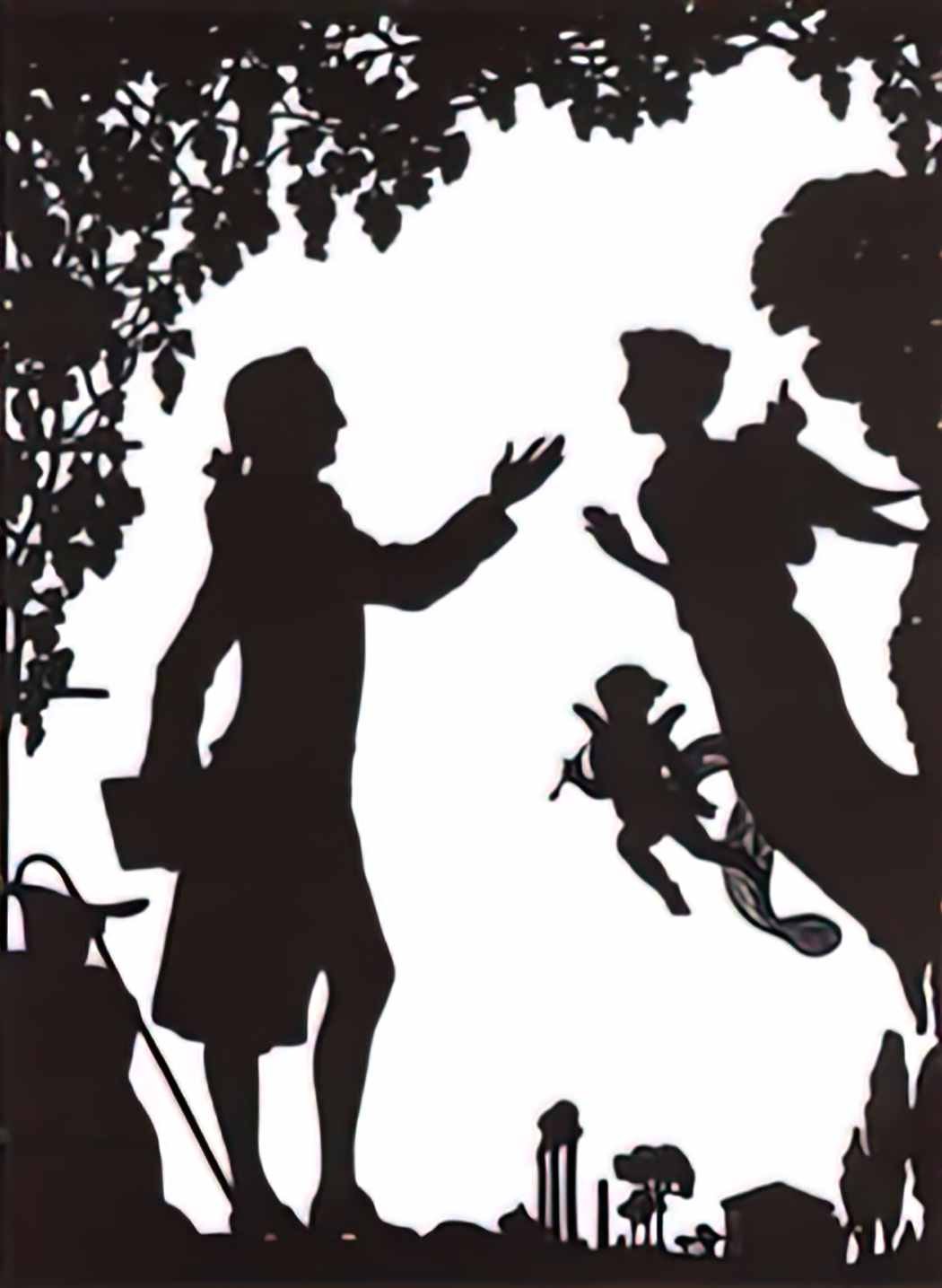Konstantin Somov goethe muse and cupid Art A4 Photo Print