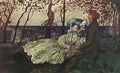 Konstantin Somov idyll Art A4 Photo Print