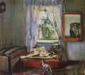 Konstantin Somov in the nursery Art A4 Photo Print