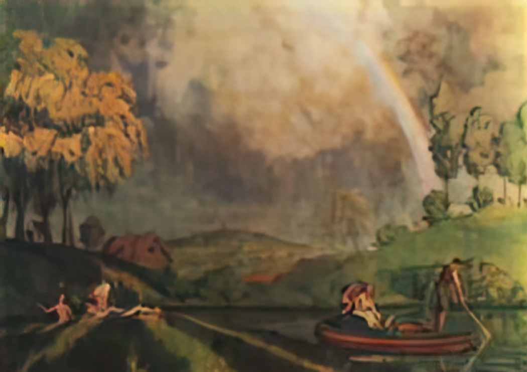 Konstantin Somov in the summer Art A4 Photo Print