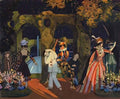 Konstantin Somov italian comedy 1 Art A4 Photo Print
