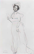 Konstantin Somov lady Art A4 Photo Print UK
