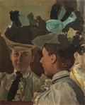 Konstantin Somov lady at the mirror 1898 Art A4 Photo Print