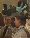Konstantin Somov lady at the mirror 1898 Art A4 Photo Print