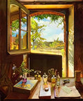 Konstantin Makovsky summer afternoon Art A4 Photo Print