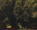 Konstantin Somov park Art A4 Photo Print
