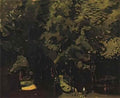 Konstantin Makovsky sunday evening in the village Art A4 Photo Print