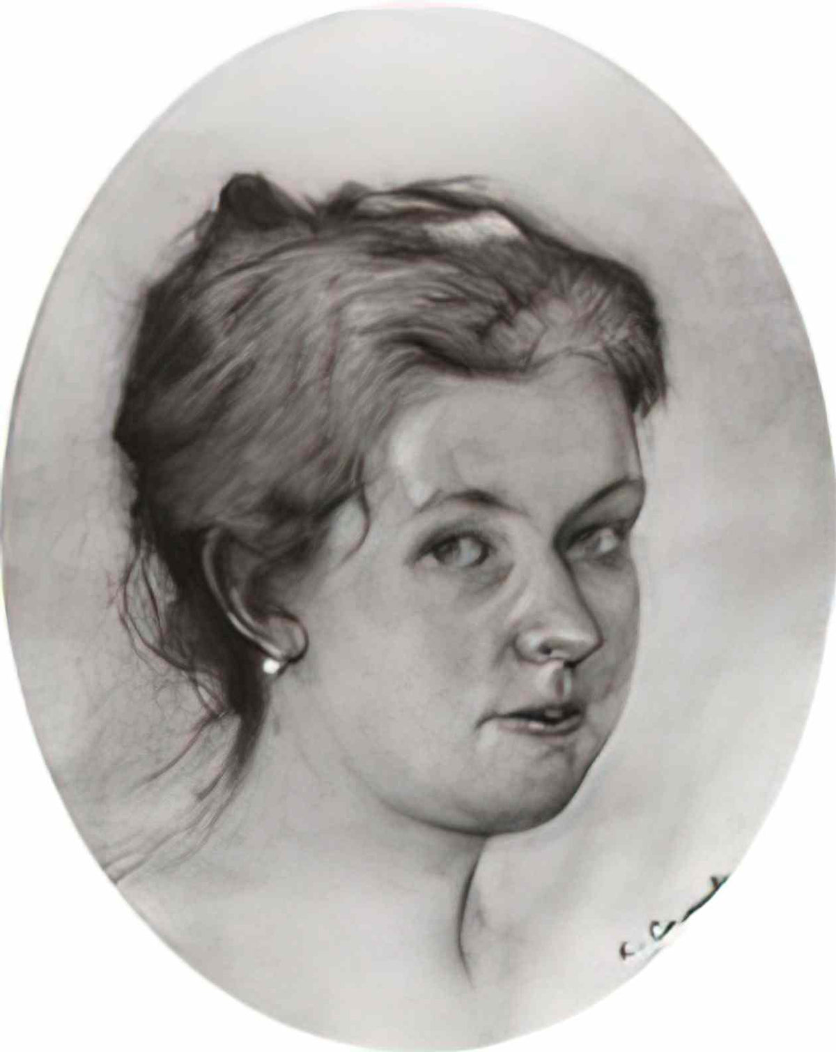 Konstantin Somov portrait a somova mikhailova Art A4 Photo Print