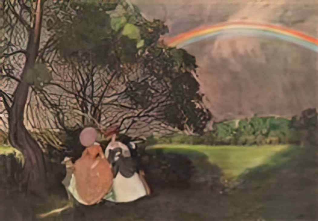 Konstantin Somov rainbow 1 Art A4 Photo Print