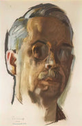 Konstantin Somov self portrait 3 Art A4 Photo Print