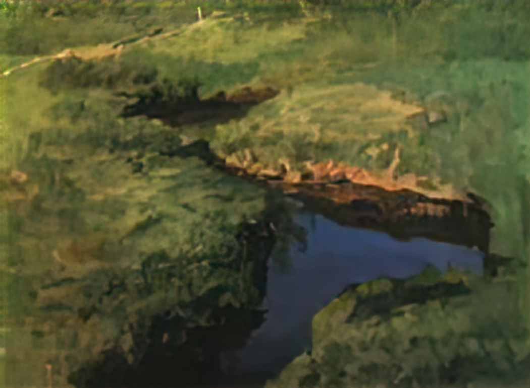 Konstantin Somov stream Art A4 Photo Print