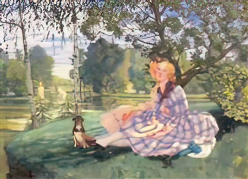 Konstantin Somov summer 1 Art A4 Photo Print