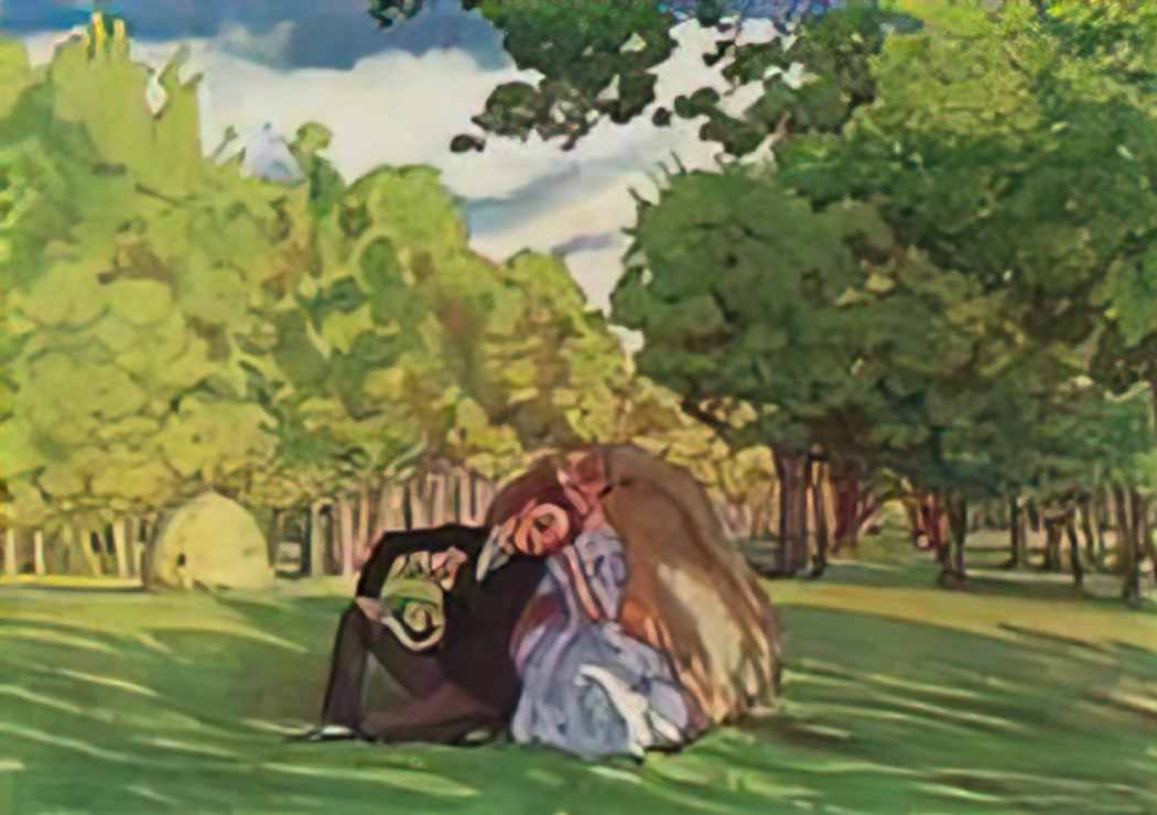 Konstantin Somov summer Art A4 Photo Print