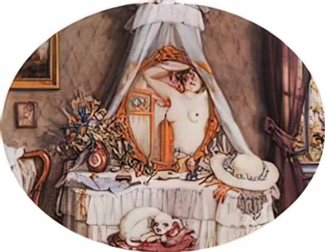 Konstantin Somov summer morning 1 Art A4 Photo Print UK