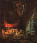 Konstantin Somov the date 1 Art A4 Photo Print