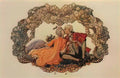 Konstantin Somov the kiss Art A4 Photo Print