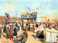 Konstantin Yuon festivities on the field devichye 1947 1 Art A4 Photo Print
