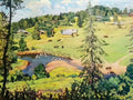 Konstantin Yuon july bathing 1925 Art A4 Photo Print UK