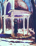 Konstantin Yuon lefortovsky garden in moscow Art A4 Photo Print UK