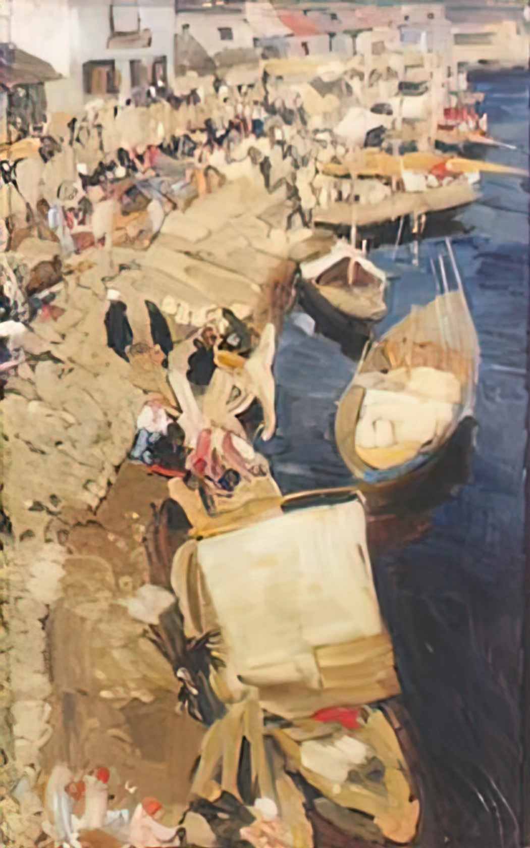 Konstantin Yuon life on the riverbank pskov 1904 Art A4 Photo Print UK