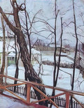 Konstantin Yuon podmoskovny landscape 1908 Art A4 Photo Print