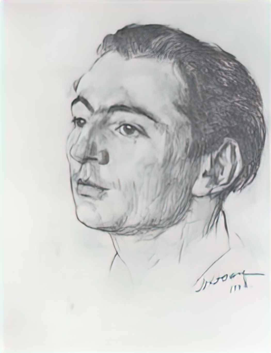 Konstantin Yuon portrait of e v braginsky 1948 Art A4 Photo Print