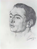Konstantin Yuon portrait of e v braginsky 1948 Art A4 Photo Print