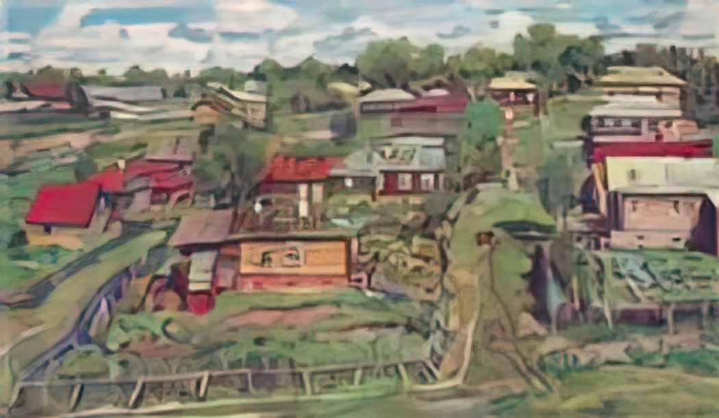 Konstantin Yuon province Art A4 Photo Print