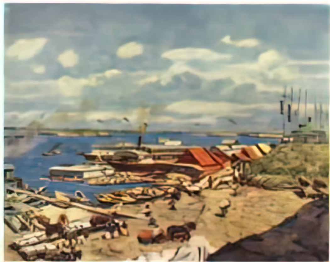 Konstantin Yuon pskov study 1904 Art A4 Photo Print