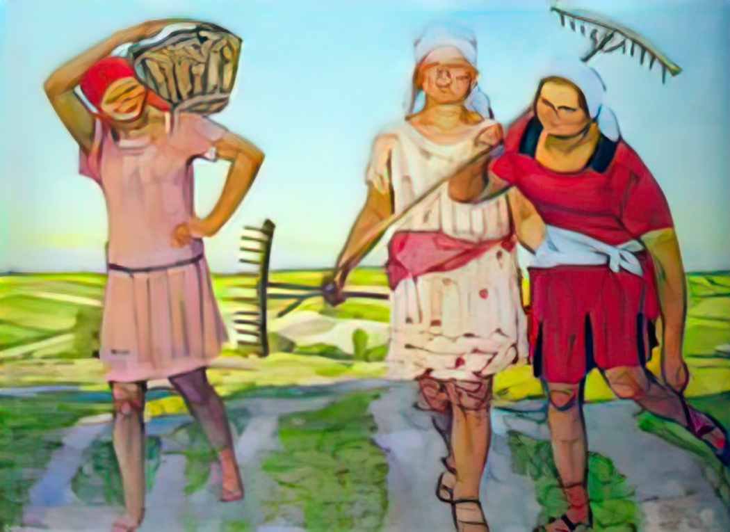 Konstantin Yuon returning from the work 1930 Art A4 Photo Print