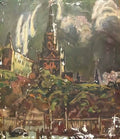 Konstantin Yuon stage design the red square Art A4 Photo Print