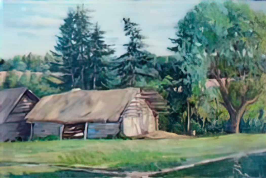 Konstantin Yuon summer landscape 1948 Art A4 Photo Print UK