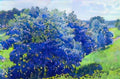 Konstantin Yuon the blue bush 1908 Art A4 Photo Print