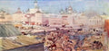 Konstantin Yuon the blue day rostov the great 1906 Art A4 Photo Print