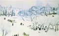 Konstantin Yuon the magic winter ligachevo 1912 Art A4 Photo Print