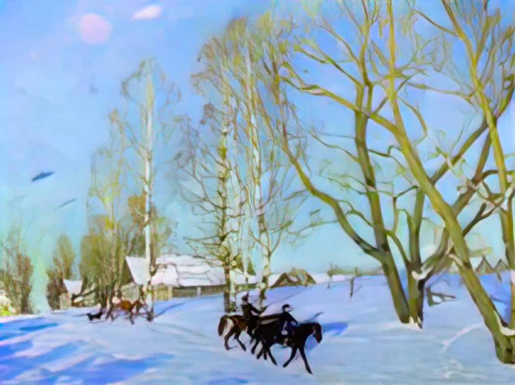 Konstantin Yuon the march sun 1915 Art A4 Photo Print