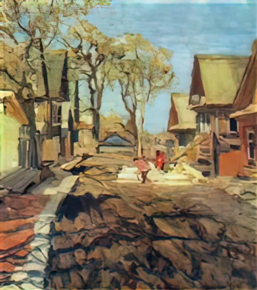 Konstantin Yuon the old elms 1901 Art A4 Photo Print UK