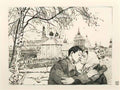 Konstantin Yuon the russian province 1922 Art A4 Photo Print