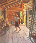 Konstantin Yuon the seney ligachevo 1929 Art A4 Photo Print