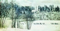 Konstantin Yuon the ski excursion 1930 Art A4 Photo Print