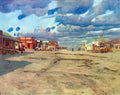 Konstantin Yuon the town voskresensk 1908 Art A4 Photo Print