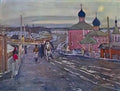 Konstantin Yuon the twilight Art A4 Photo Print