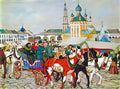 Konstantin Yuon triple in uglich 1913 1 Art A4 Photo Print