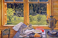 Konstantin Yuon window to nature ligachevo may 1928 Art A4 Photo Print