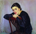 Konstantin Yuon women s portrait Art A4 Photo Print