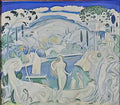 Konstantinos Parthenis bathers 1919 Art A4 Photo Print