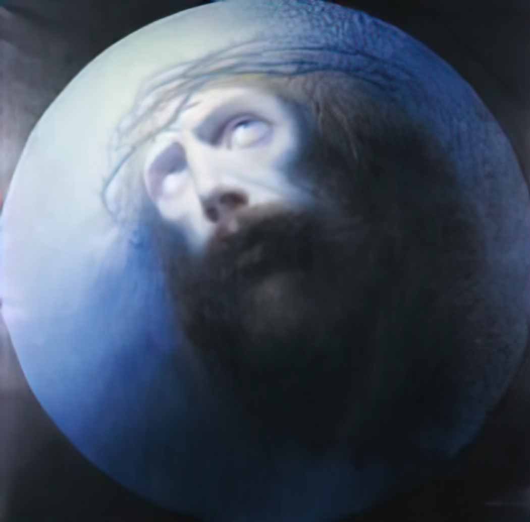 Konstantinos Parthenis christ 1900 Art A4 Photo Print