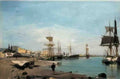 Konstantinos Volanakis admiring the ships Art A4 Photo Print