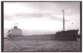 Kookaburra Red Transatlantic Sweden 1959 Steam ship A4 Photo Print